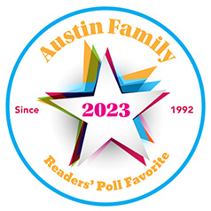Austin Family Readers' Poll Favorite Logo 2007 through 2023